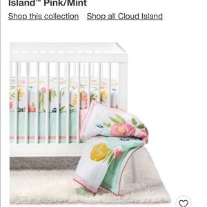 Baby girl crib bedding